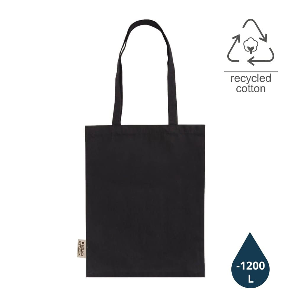 ABLAR - Recycled Cotton Tote Bag - Black