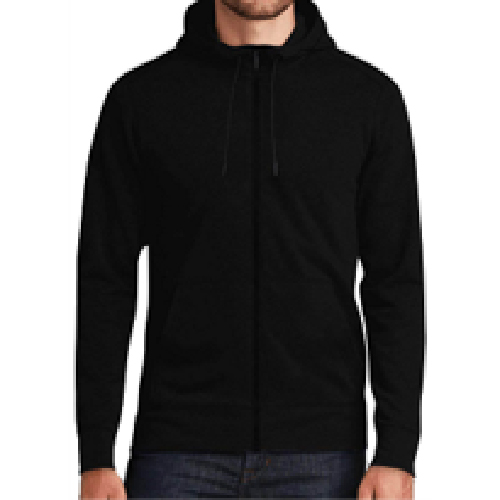 Artik - Black Hoodie with Zipper