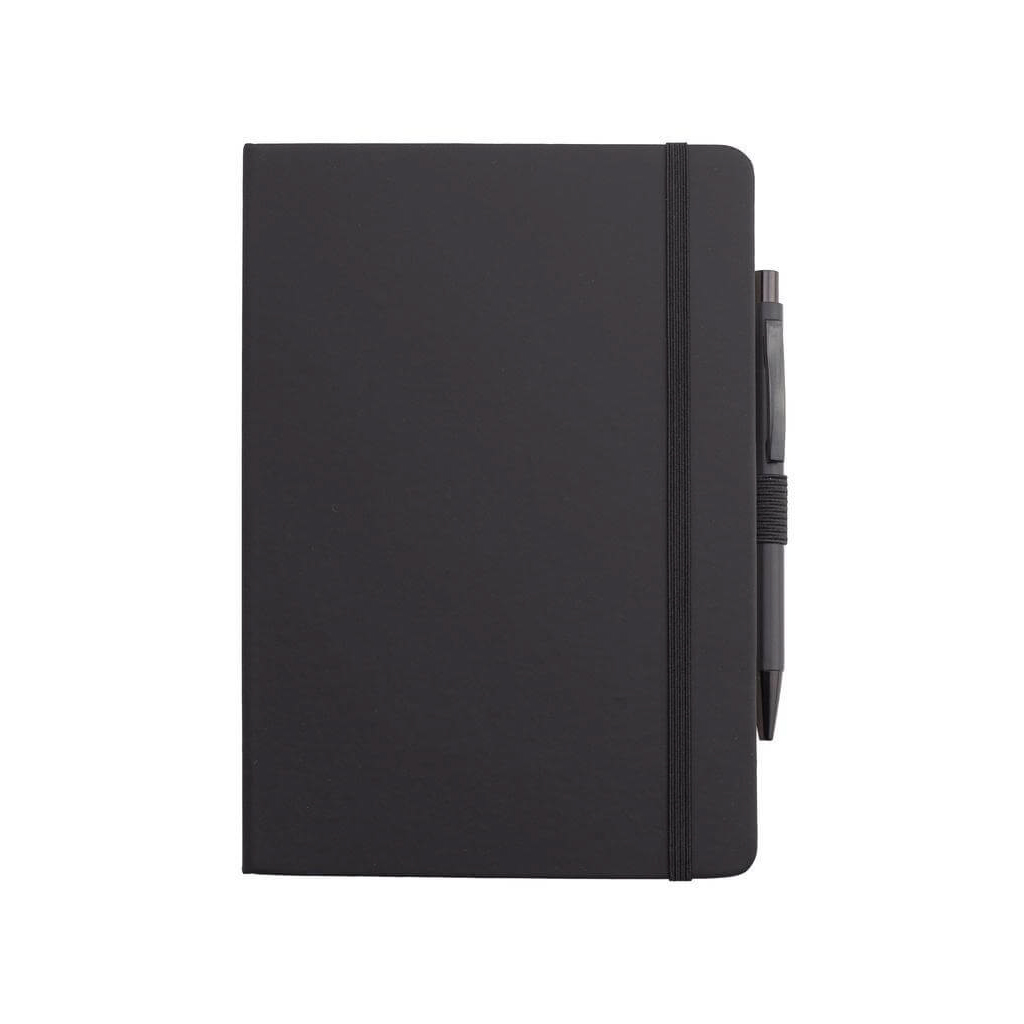 HEVIZ - Gift Set of Tumbler, A5 Notebook and Pen - Black3